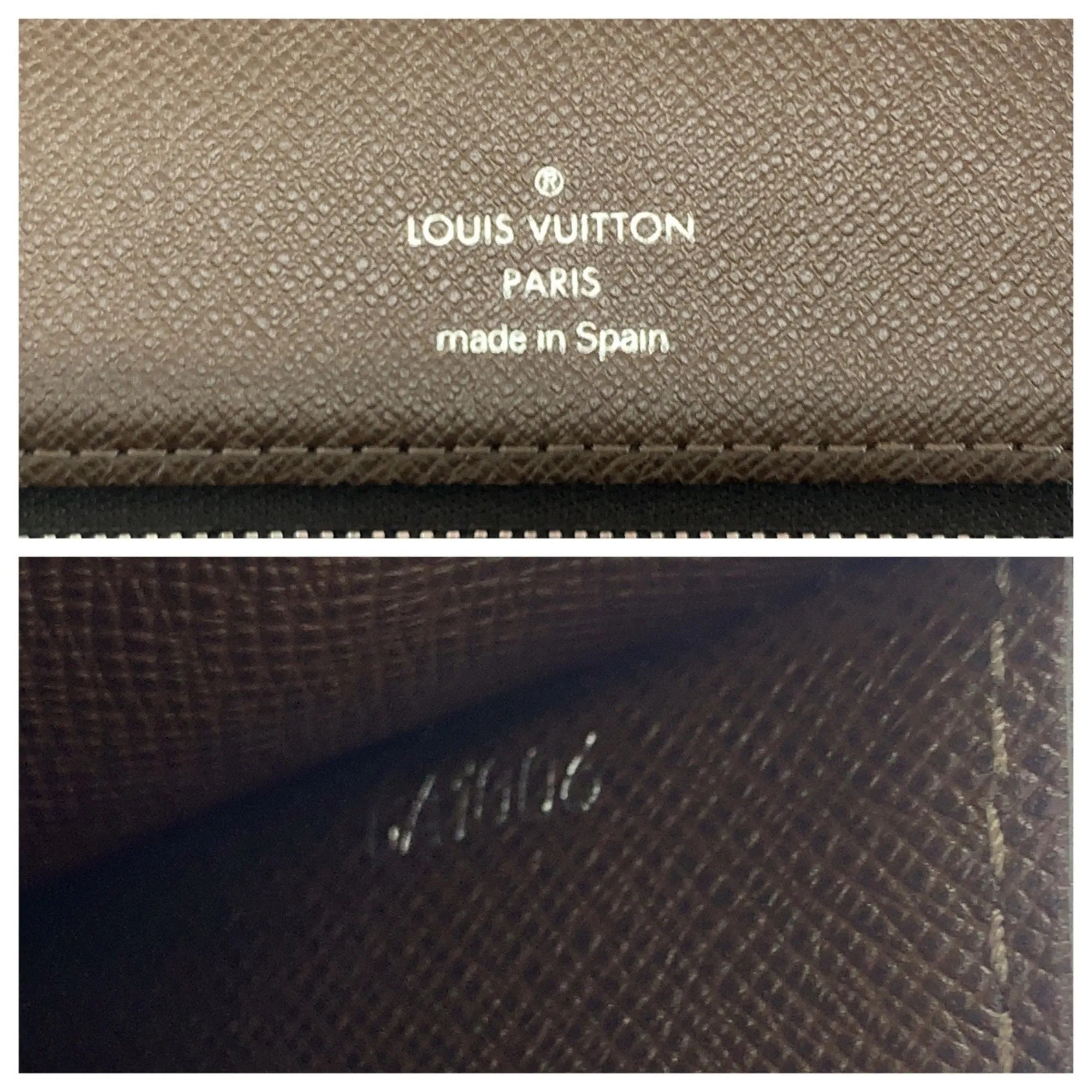Louis Vuitton Taiga Leather Clutch Bag (Pre-Owned)