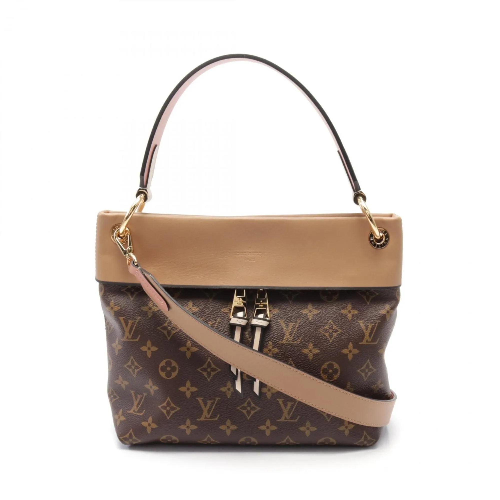 Louis Vuitton Tuileries Canvas Shoulder Bag (Pre-Owned)