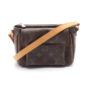 Louis Vuitton Vivacite PM Shoulder Bag Brown