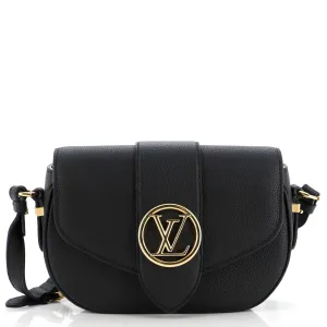 LV Pont 9 Soft Bag Leather MM