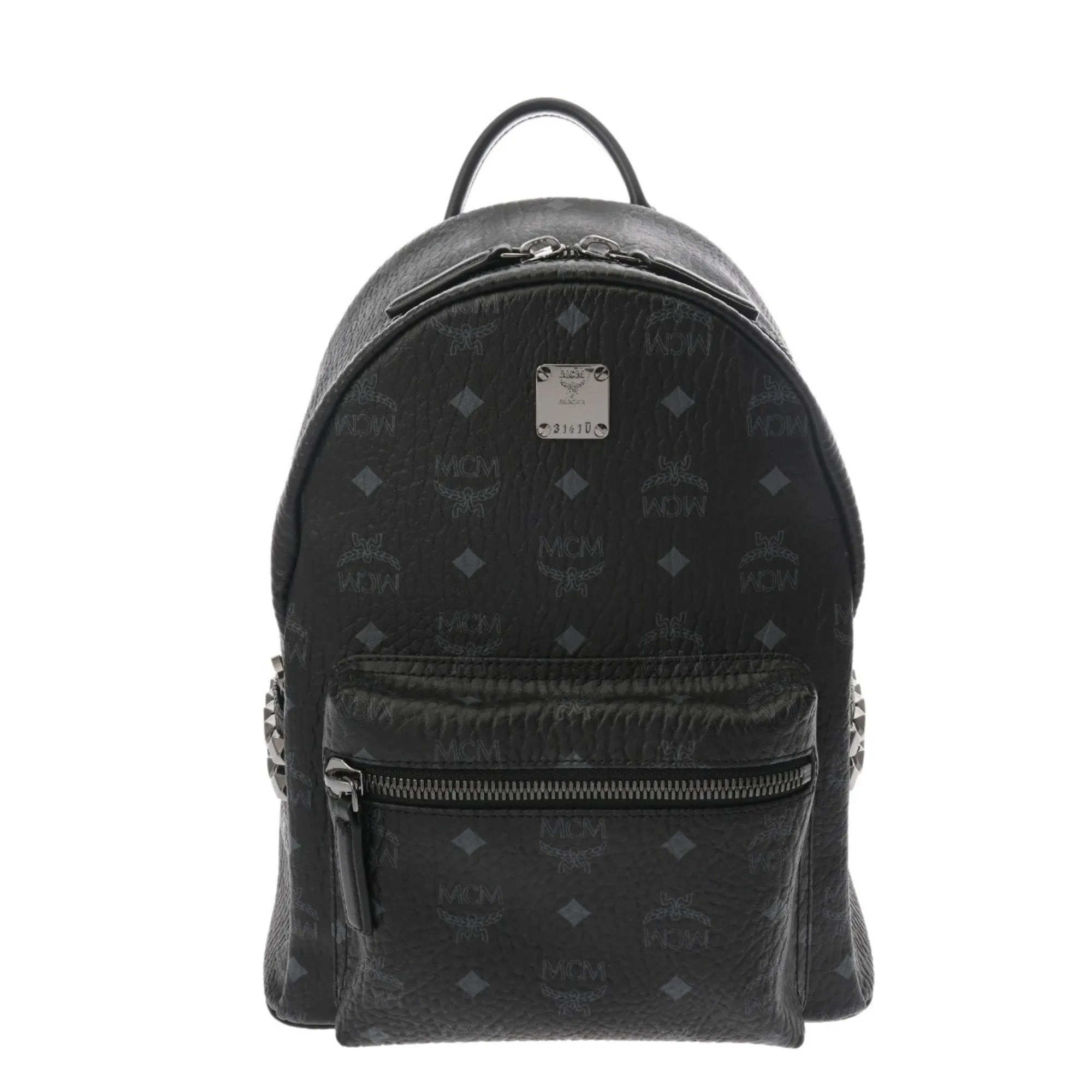 Mcm  Leather Backpack (Pre-Owned)