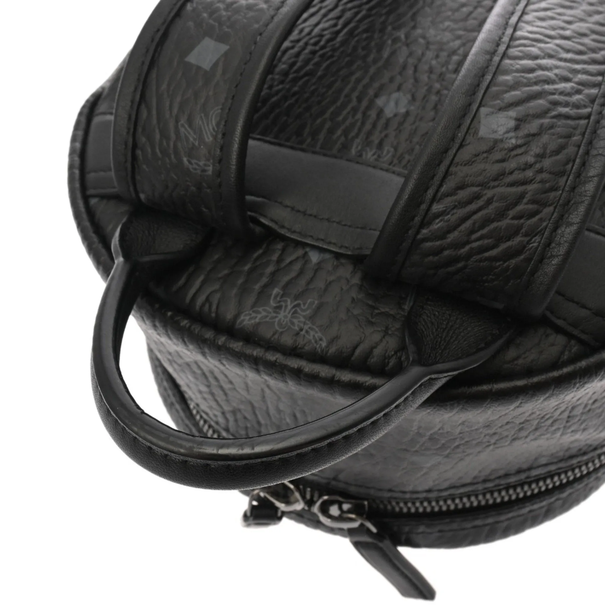 Mcm  Leather Backpack (Pre-Owned)