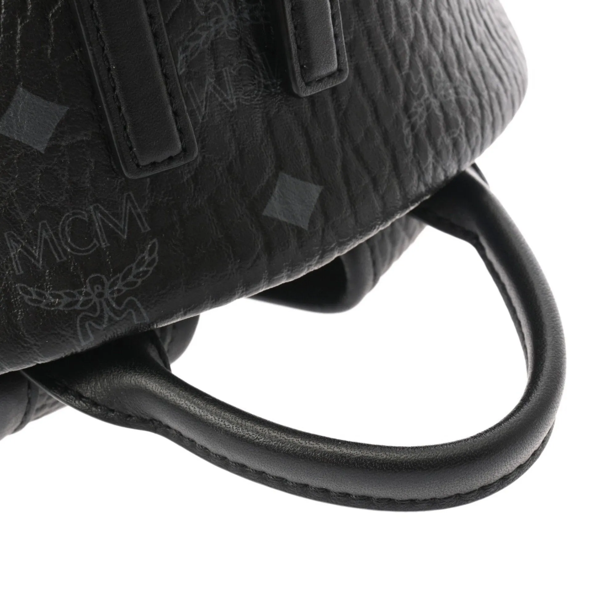 Mcm  Leather Backpack (Pre-Owned)