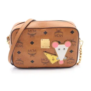 Mcm  Leather Shoulder Bag (Pre-Owned)