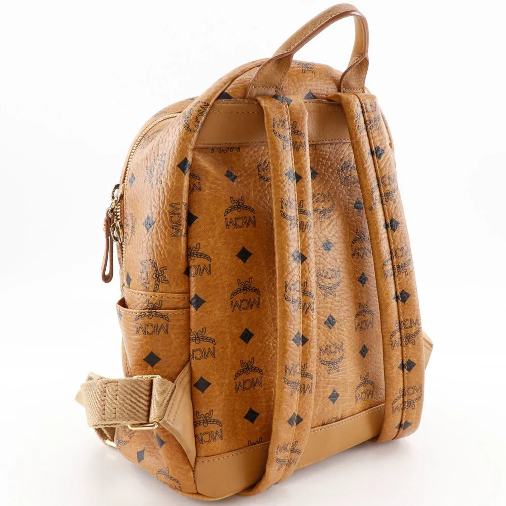 MCM Logo Backpack PVC MMK2AVE20