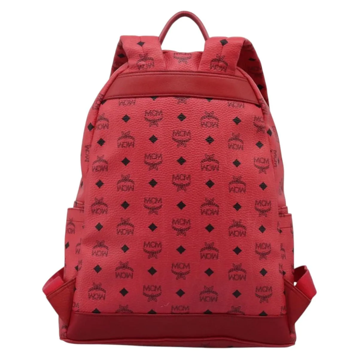 MCM Stark Visetos Canvas Backpack Bag (Pre-Owned)