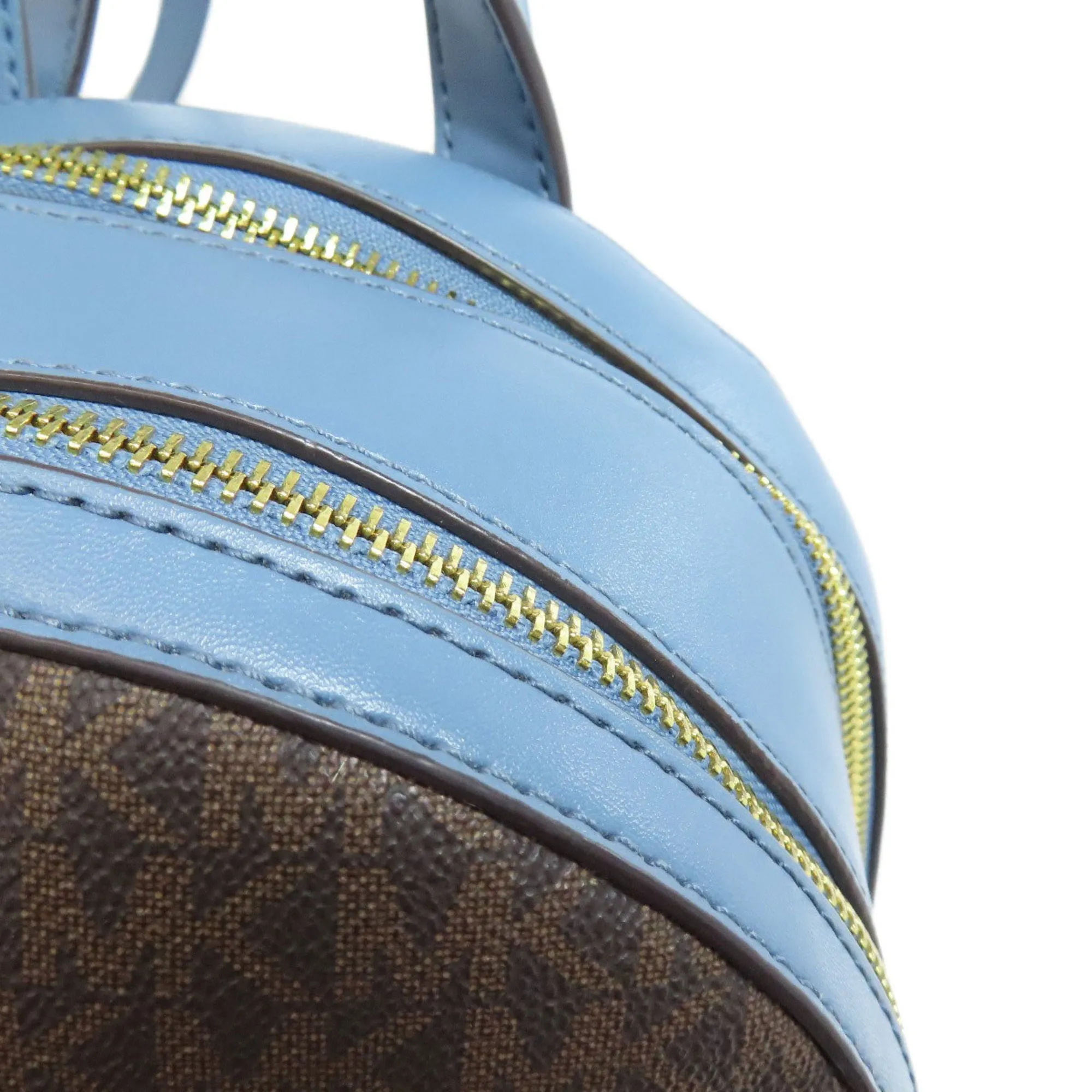 Michael Kors blue  Pvc Backpack (Pre-Owned)