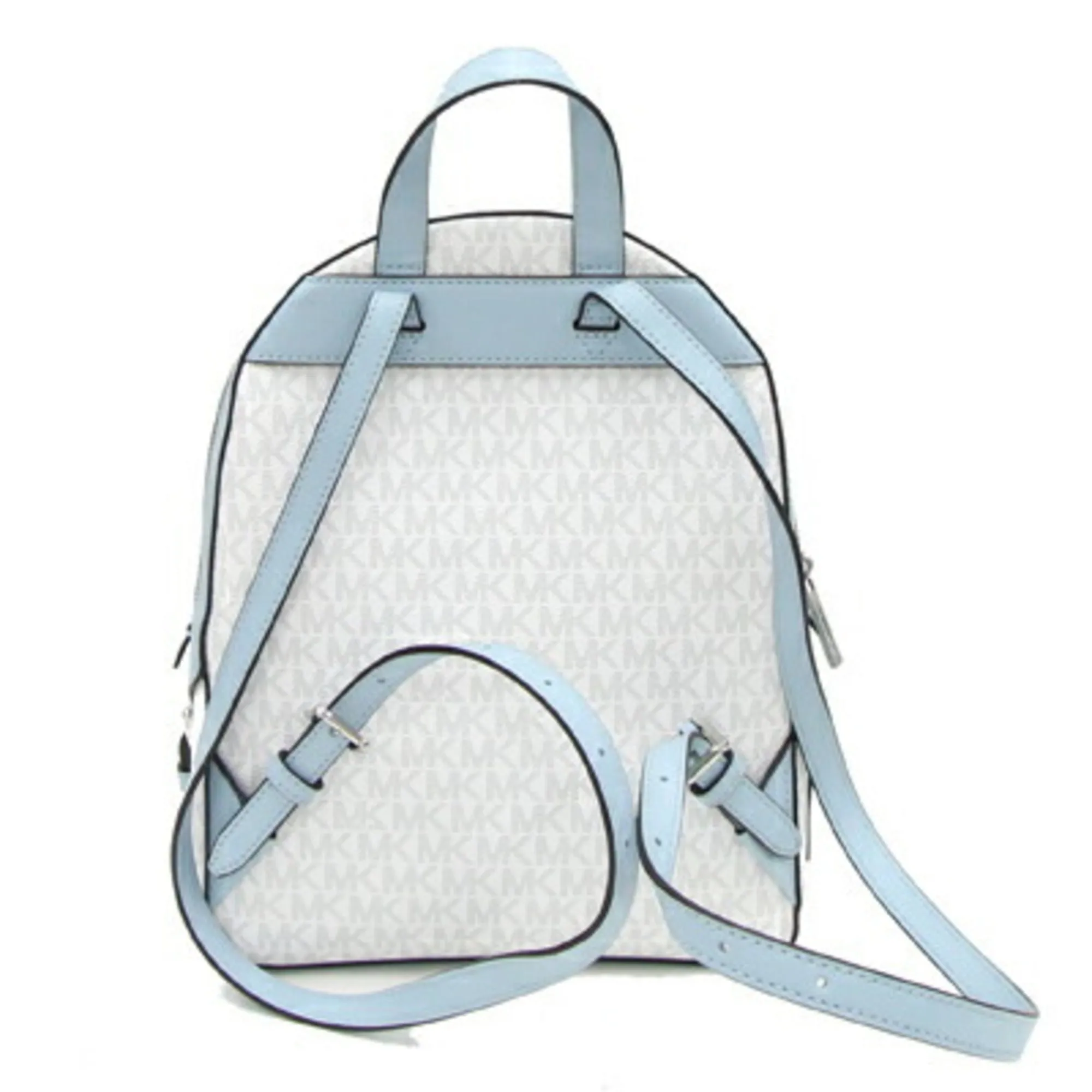 Michael Kors blue  Pvc Leather Backpack (Pre-Owned)