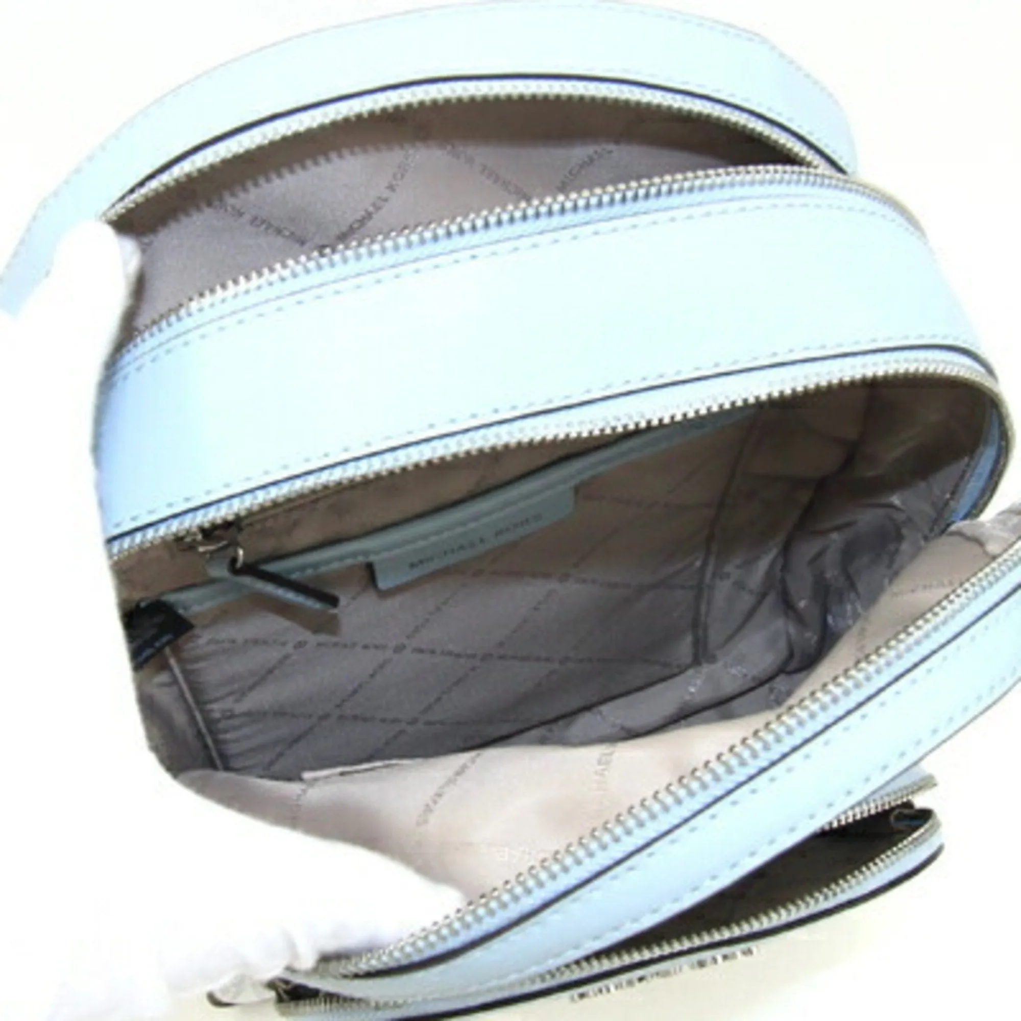 Michael Kors blue  Pvc Leather Backpack (Pre-Owned)