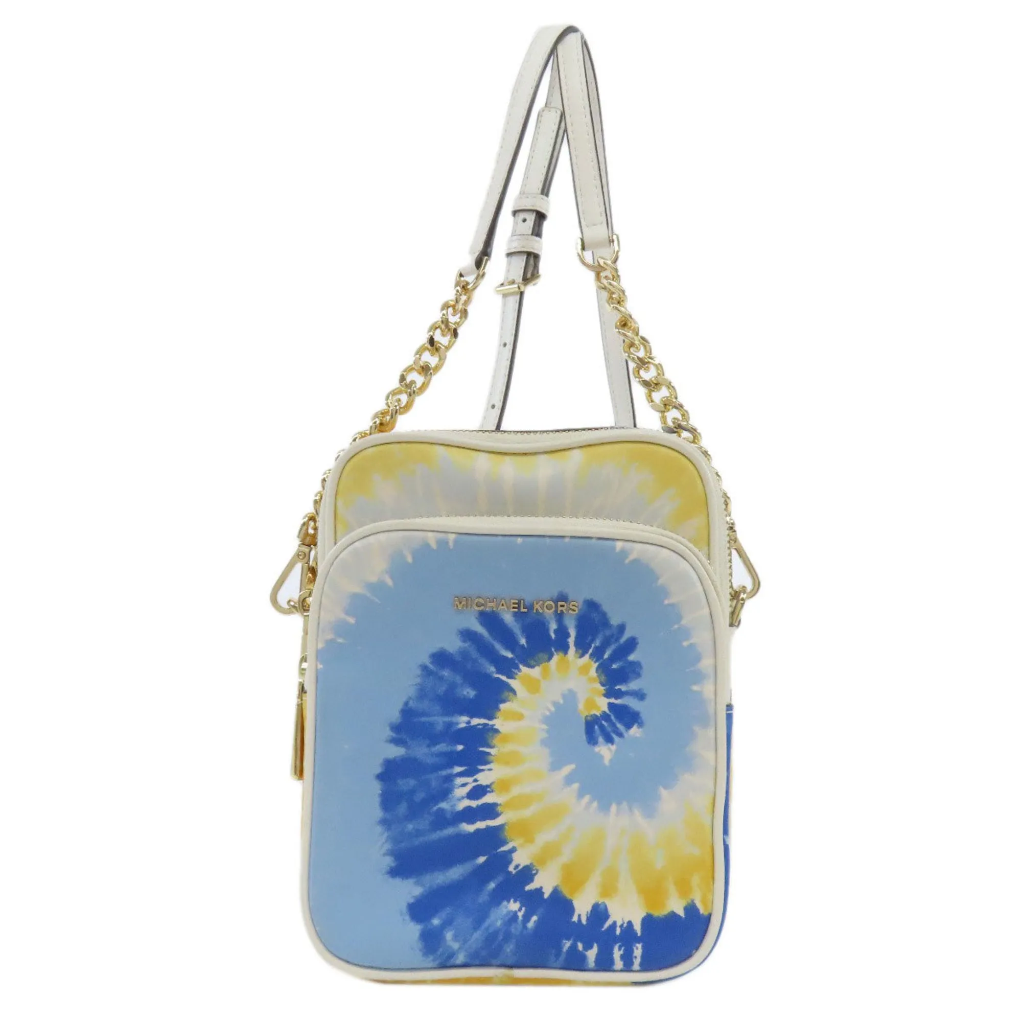 Michael Kors blue  yellow Pvc Shoulder Bag (Pre-Owned)
