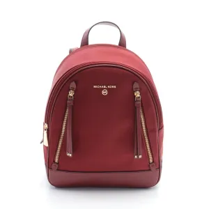 Michael Kors Brooklyn Synthetic Backpack Bag (Pre-Owned)