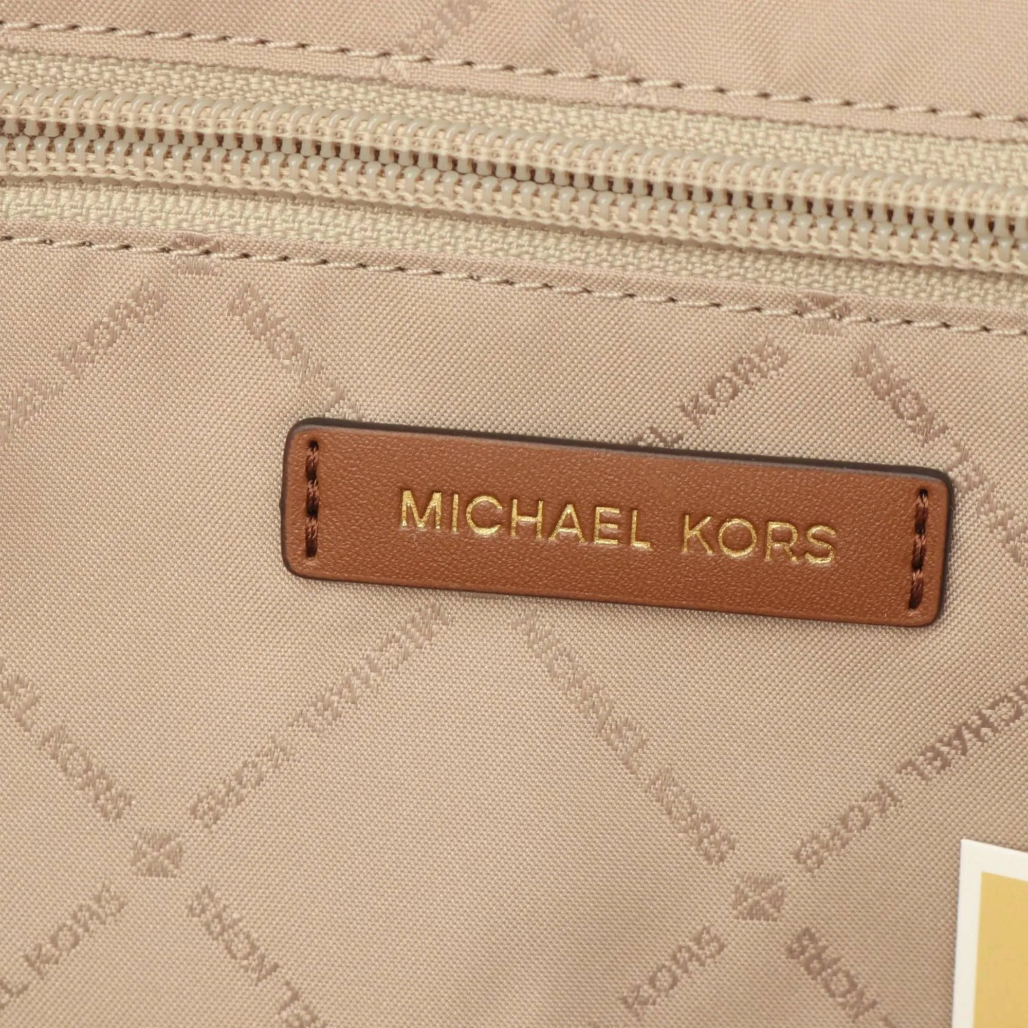 Michael Kors  Coated Canvas Leather Backpack (Pre-Owned)