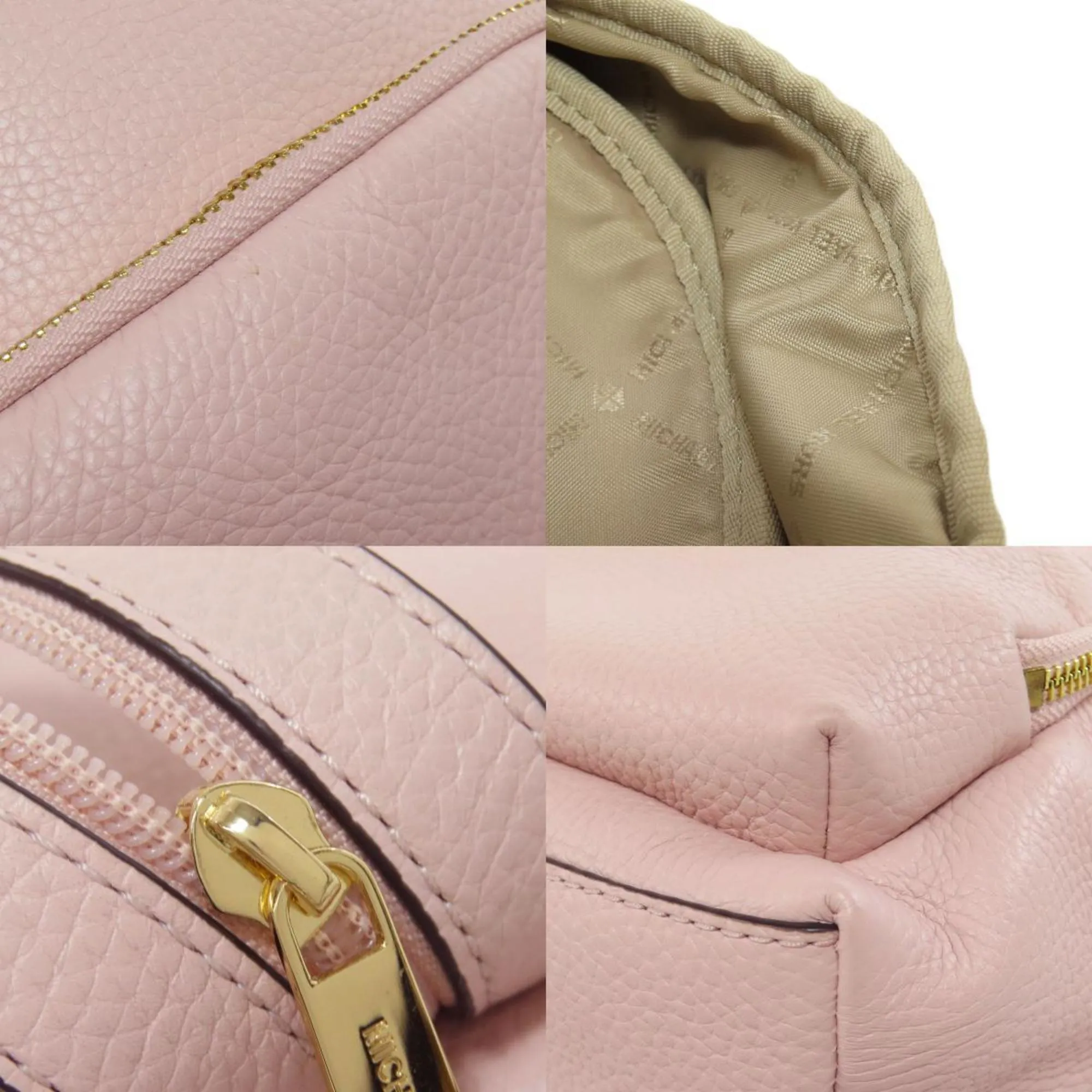 Michael Kors Erin Leather Backpack Bag (Pre-Owned)