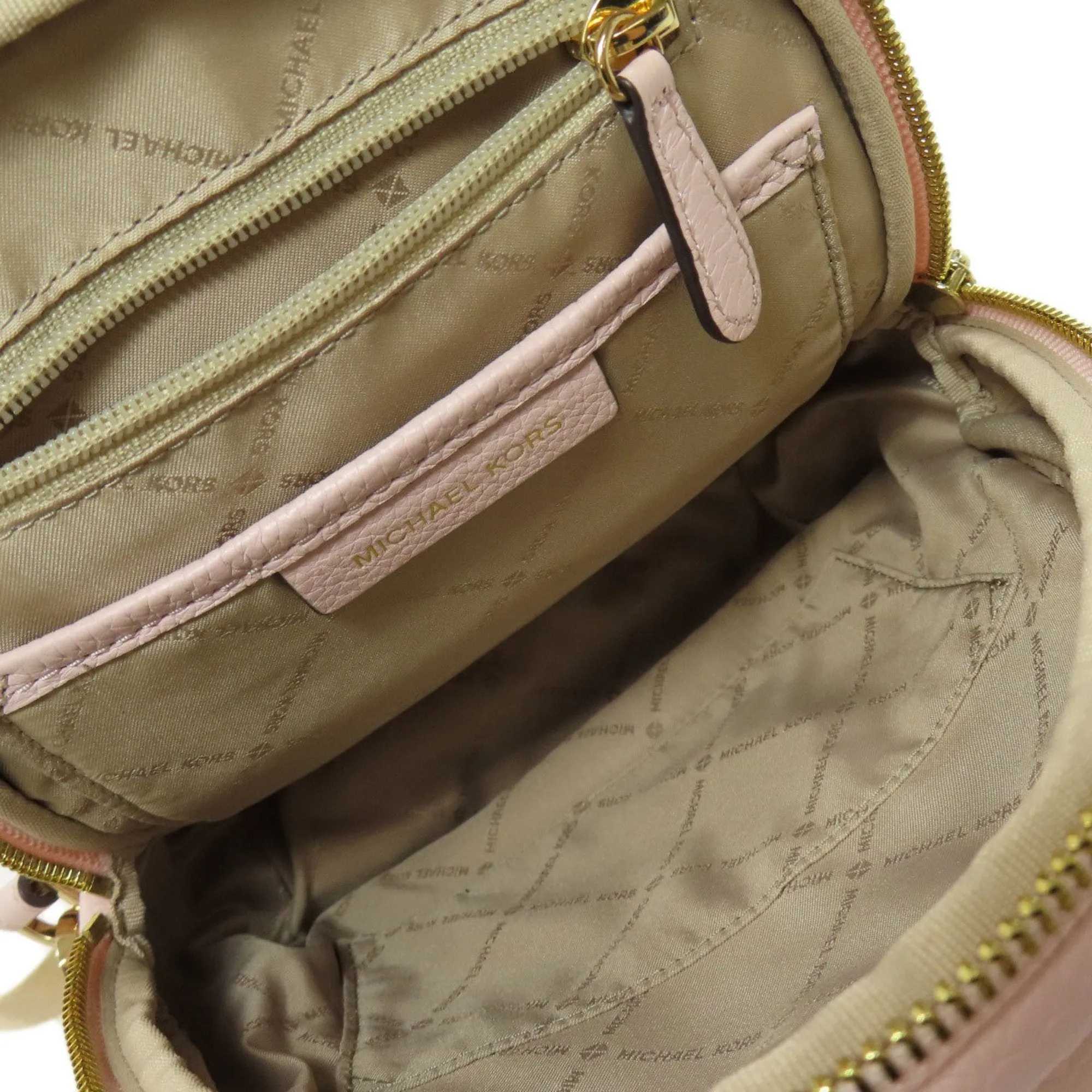 Michael Kors Erin Leather Backpack Bag (Pre-Owned)