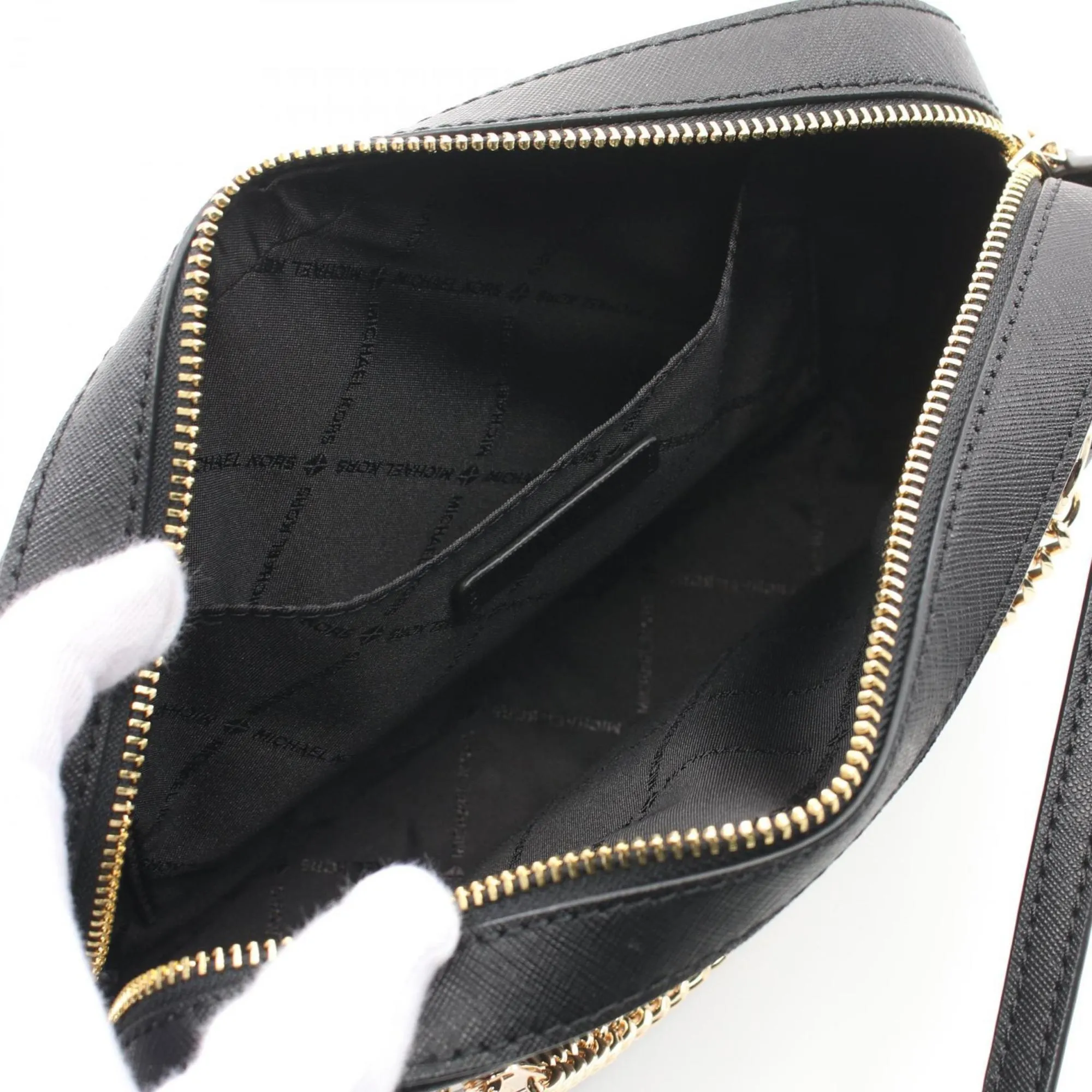 Michael Kors Jet Set Leather Shoulder Bag (Pre-Owned)