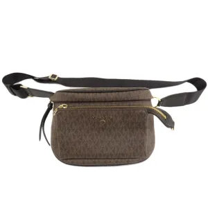 Michael Kors Signature Canvas Shoulder Bag (Pre-Owned)