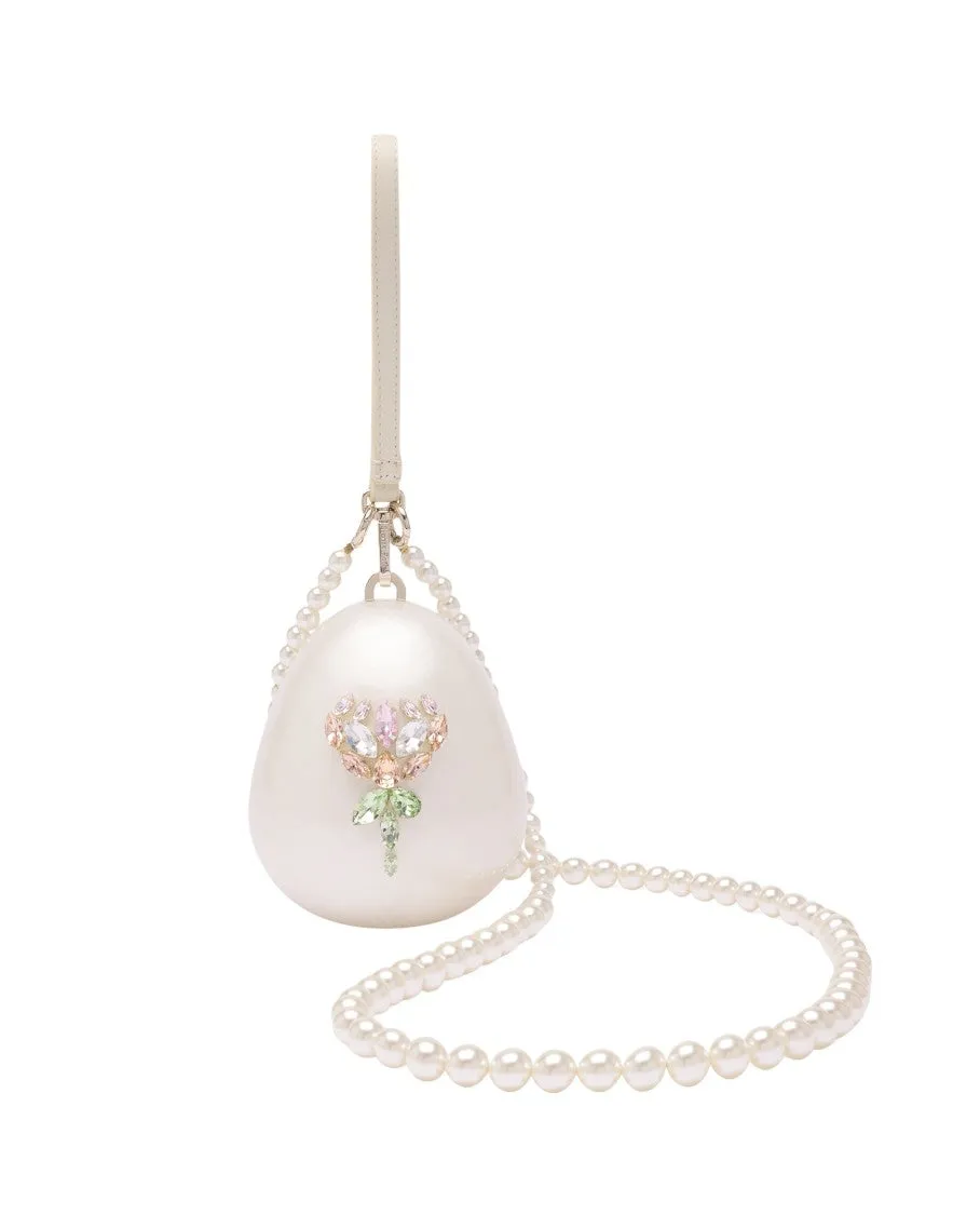 Micro Egg Bag Pearl Crossbody