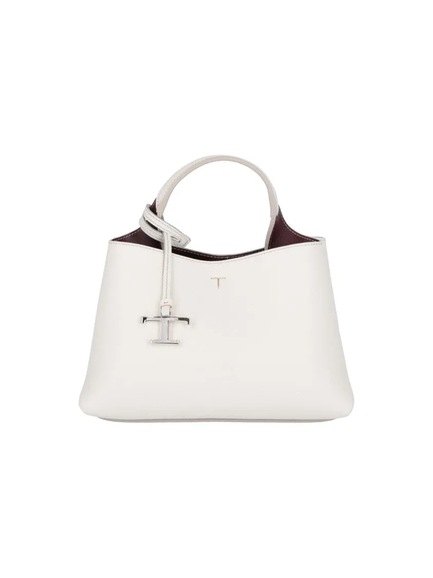 Micro Logo Bag - White