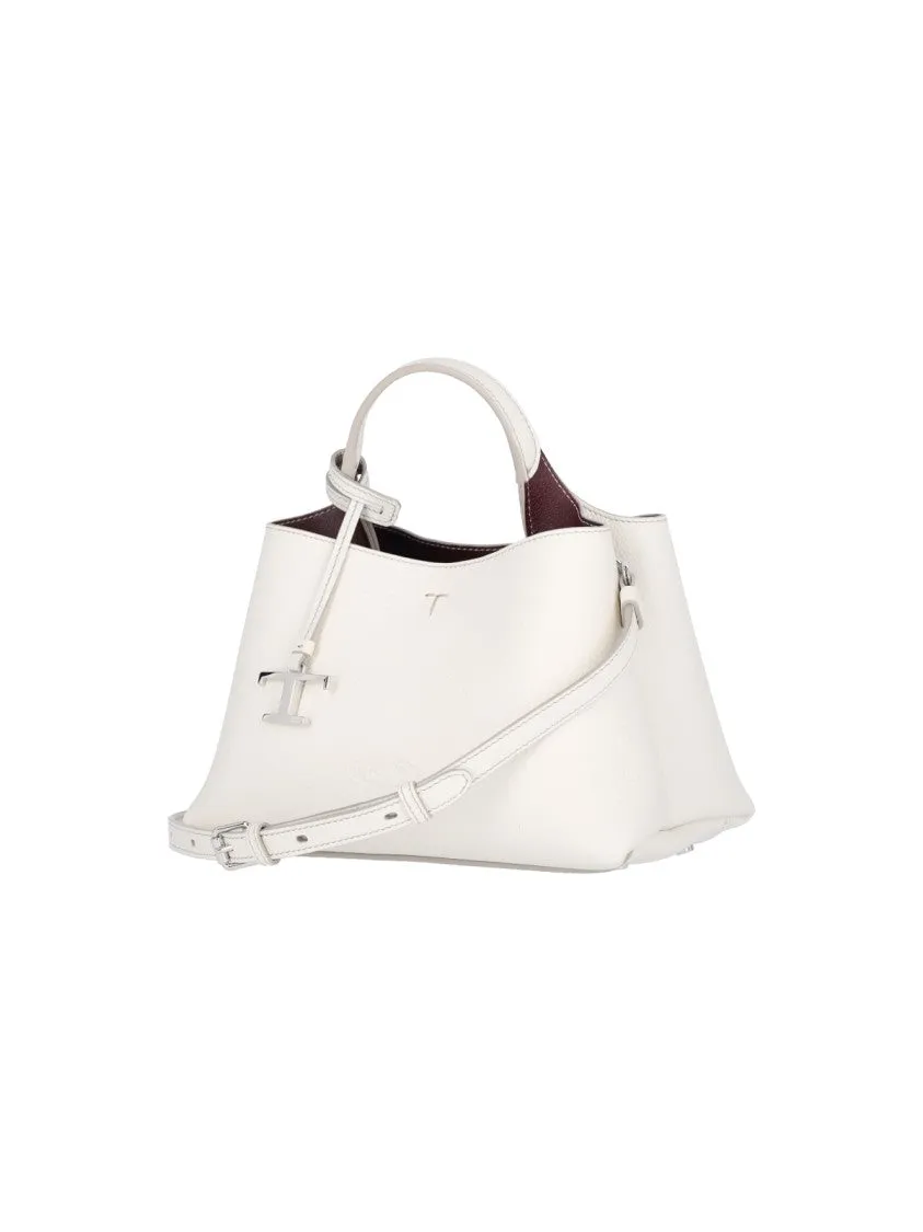 Micro Logo Bag - White