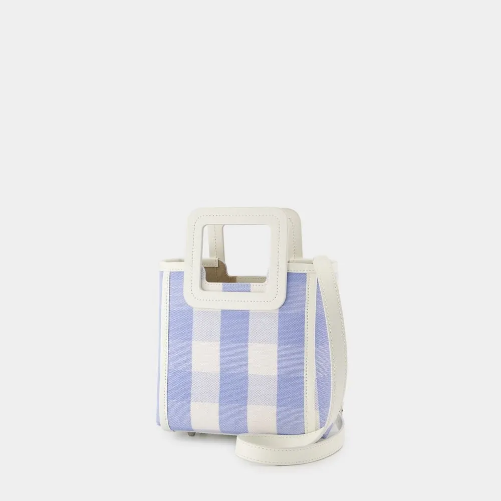 Mini Shirley Bag - Leather - Blue