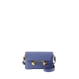 Mini Shoulder Bag - Leather - Blue