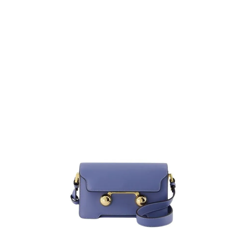 Mini Shoulder Bag - Leather - Blue
