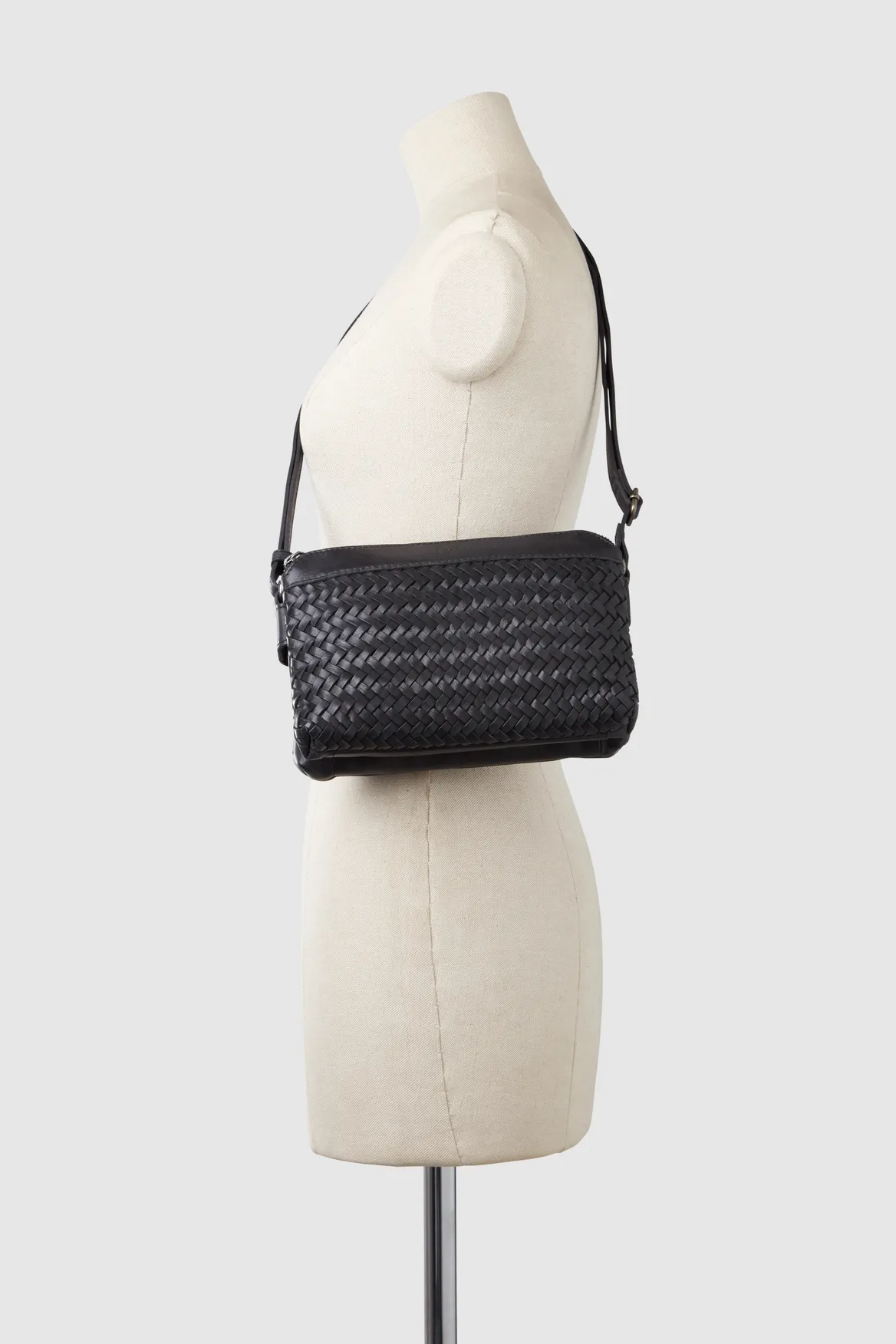 Mira Leather Crossbody Bag