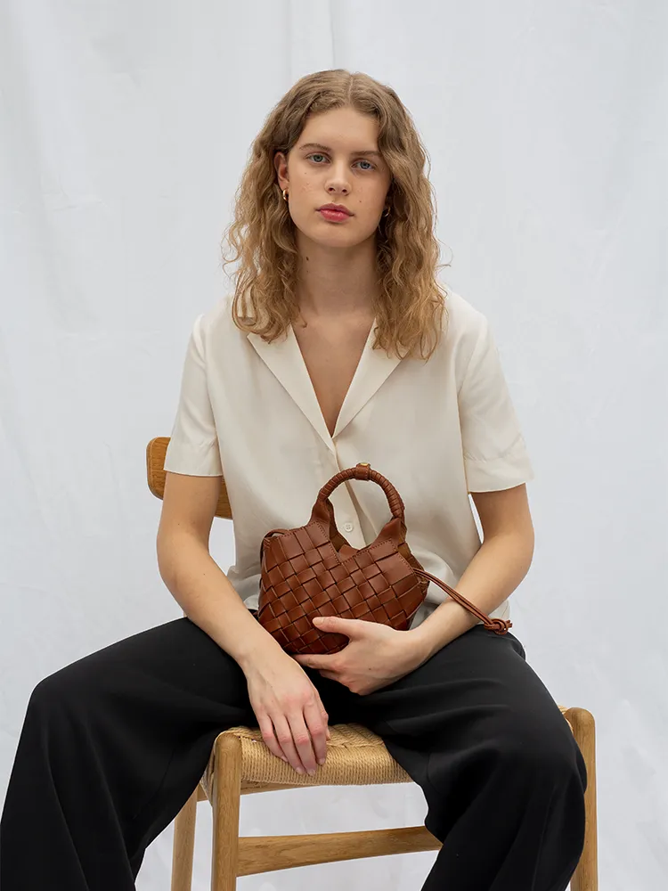 MISU MINI Kombu Green Crossbody bag