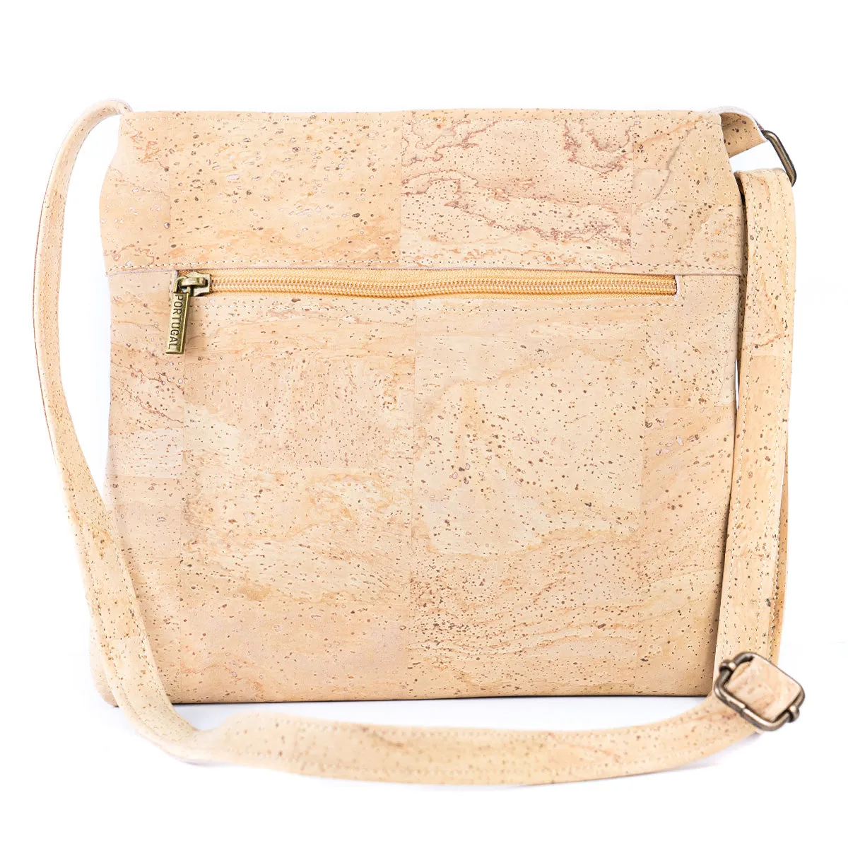 Natural Cork Zipper handbag crossbody lady bag BAGP-172A
