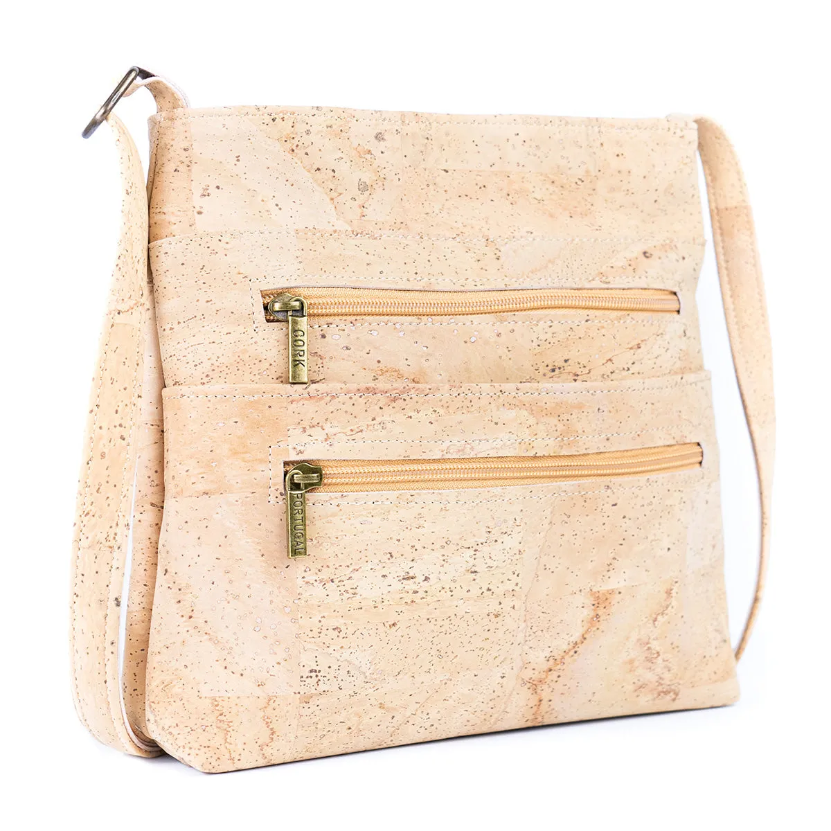 Natural Cork Zipper handbag crossbody lady bag BAGP-172A