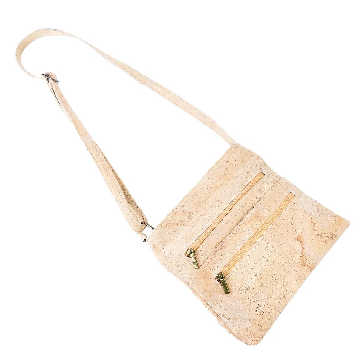 Natural Cork Zipper handbag crossbody lady bag BAGP-172A