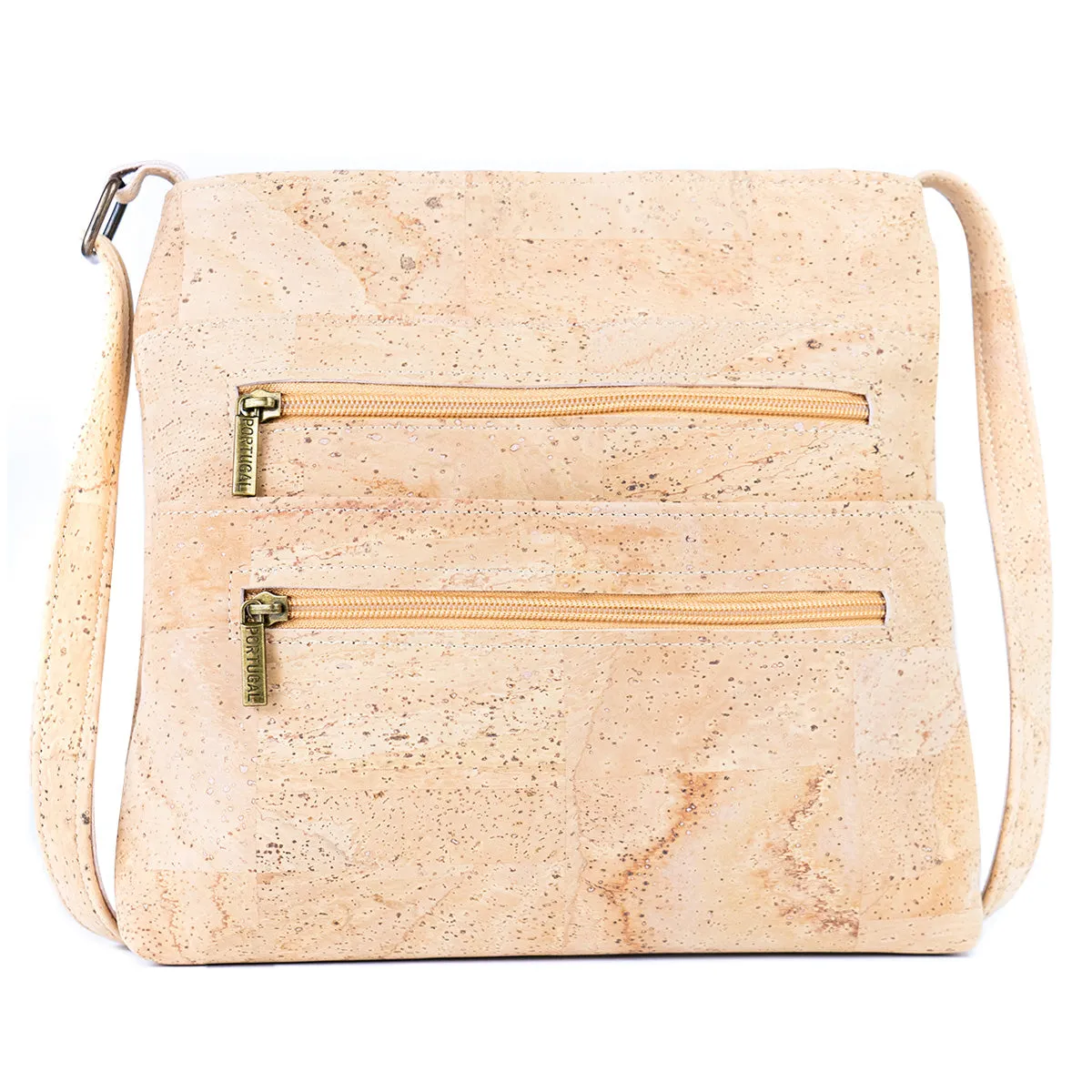 Natural Cork Zipper handbag crossbody lady bag BAGP-172A