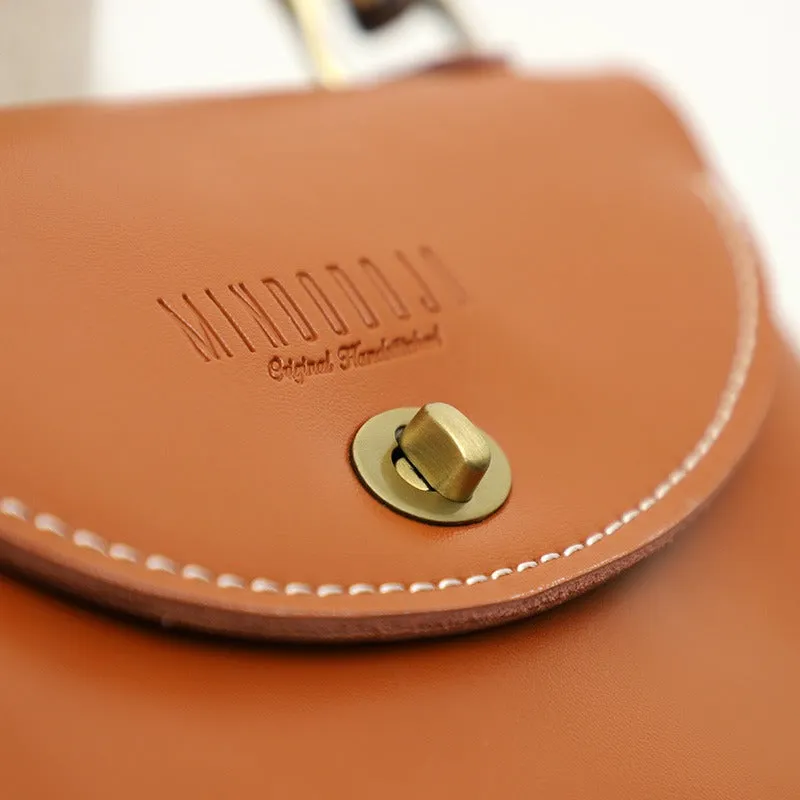 Off-White LEATHER Small Cute HandBag WOMEN SHOULDER BAG Saddle Crossbody Purse FOR WOMEN