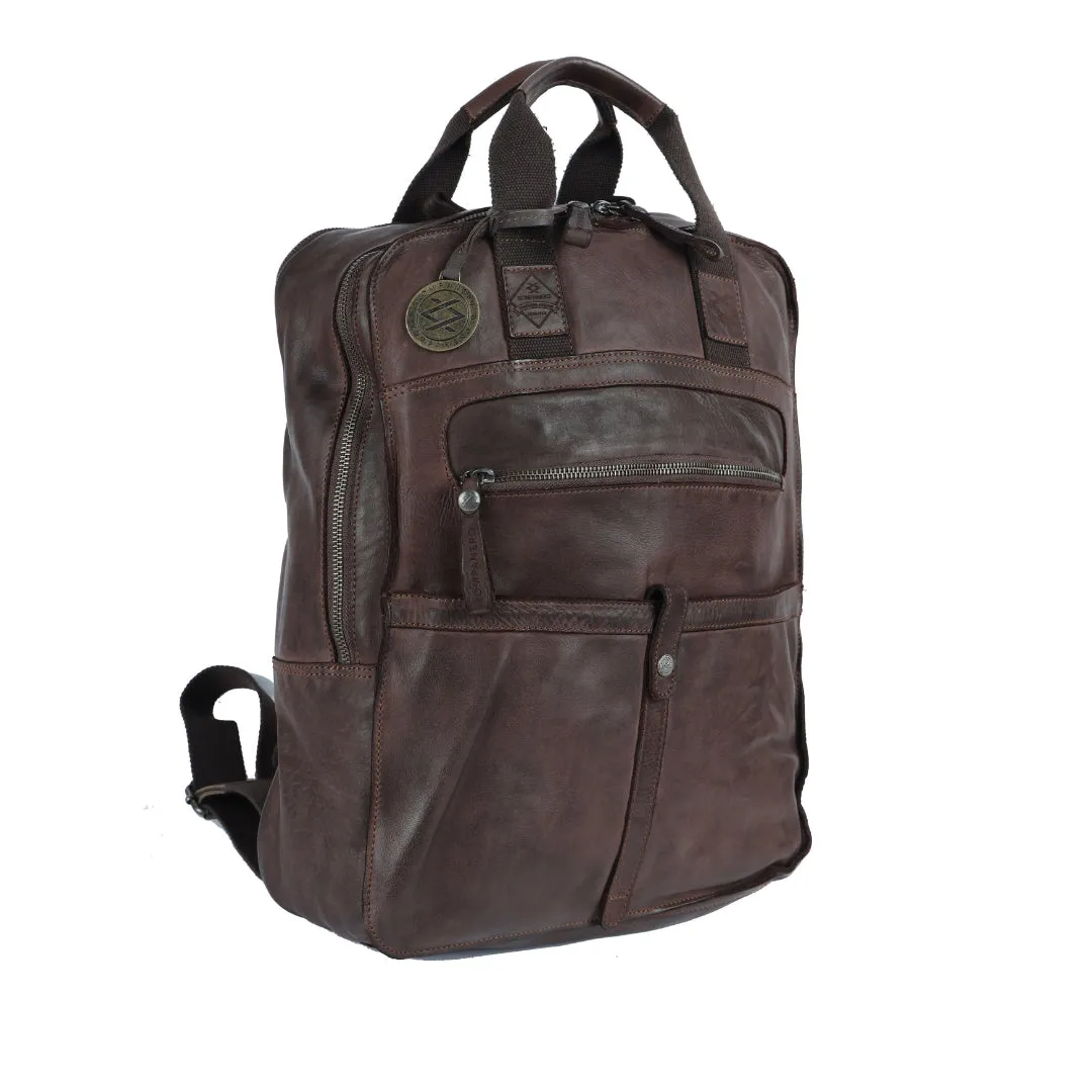 Patrice - The Backpack -Dark Brown