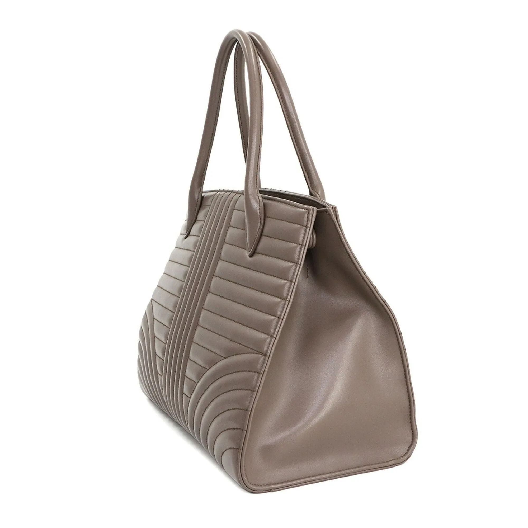 Prada Leather Handbag Shoulder Bag (Pre-Owned)