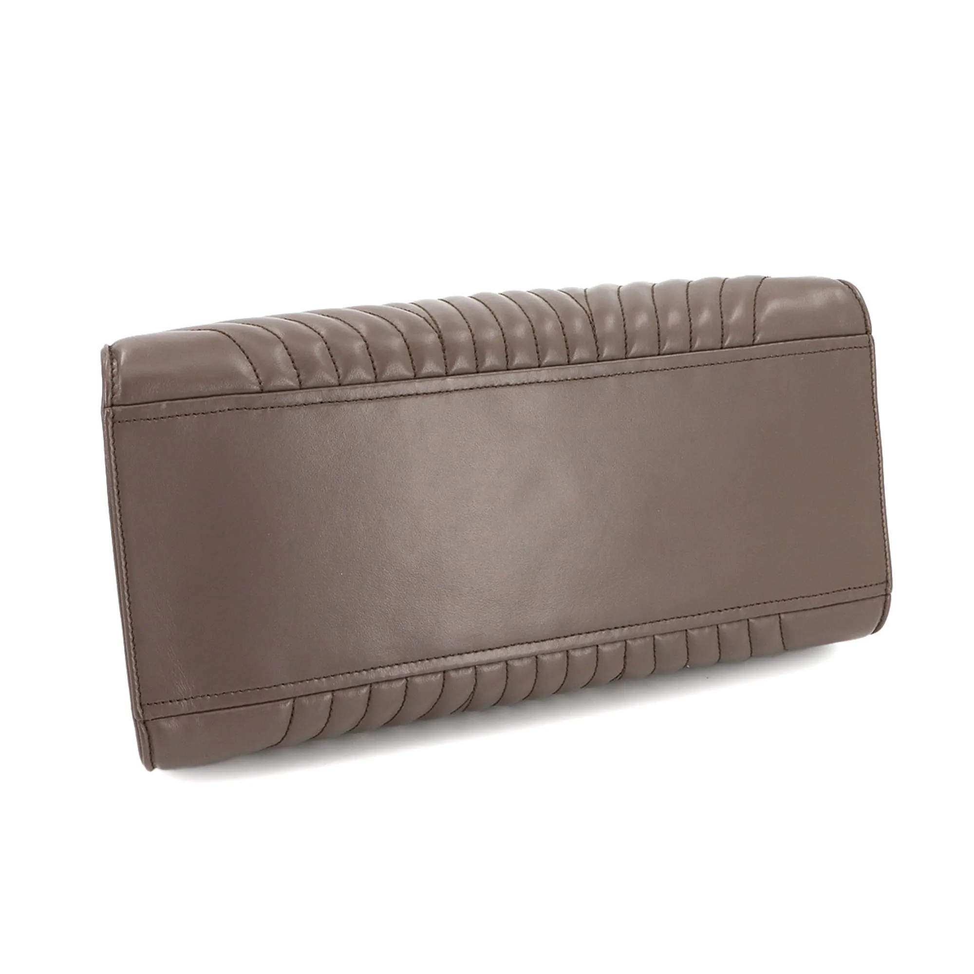 Prada Leather Handbag Shoulder Bag (Pre-Owned)