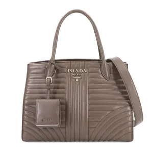 Prada Leather Handbag Shoulder Bag (Pre-Owned)