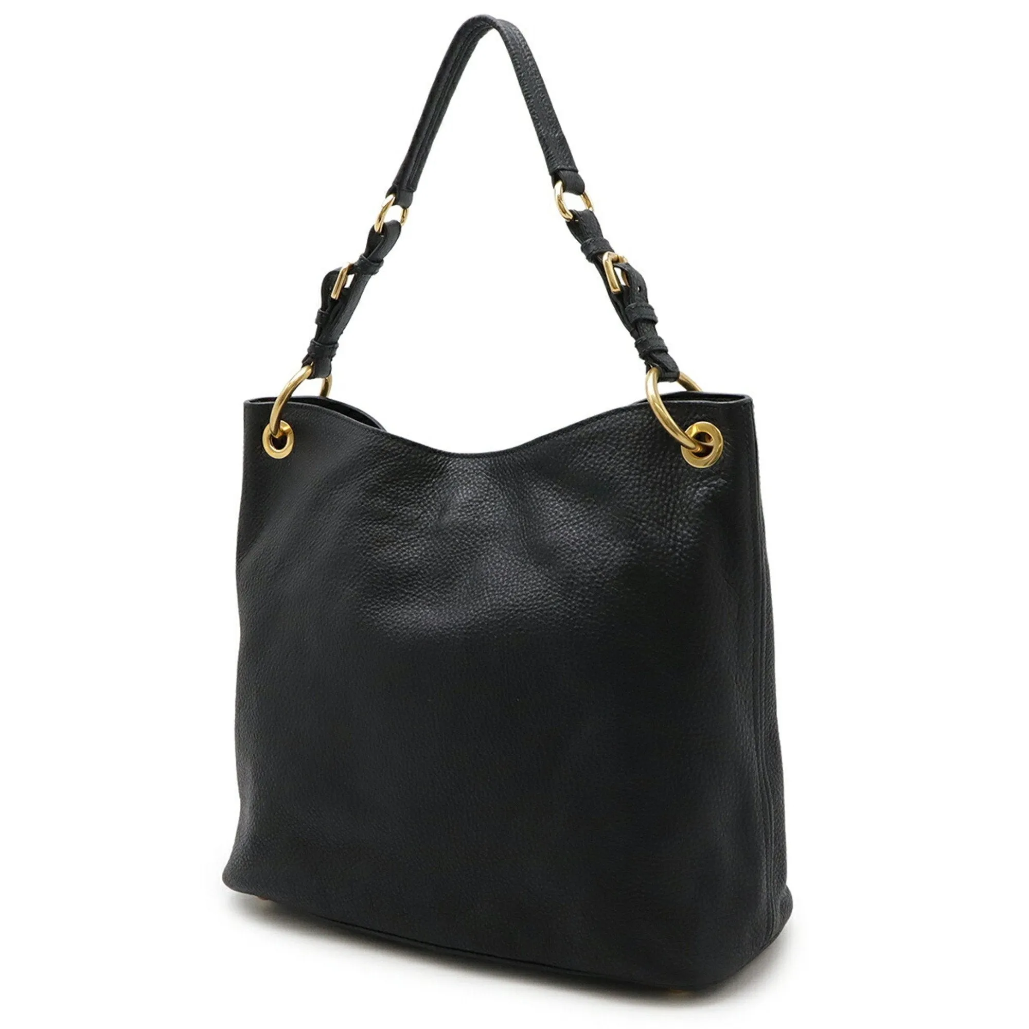 Prada  Leather Shoulder Bag (Pre-Owned)
