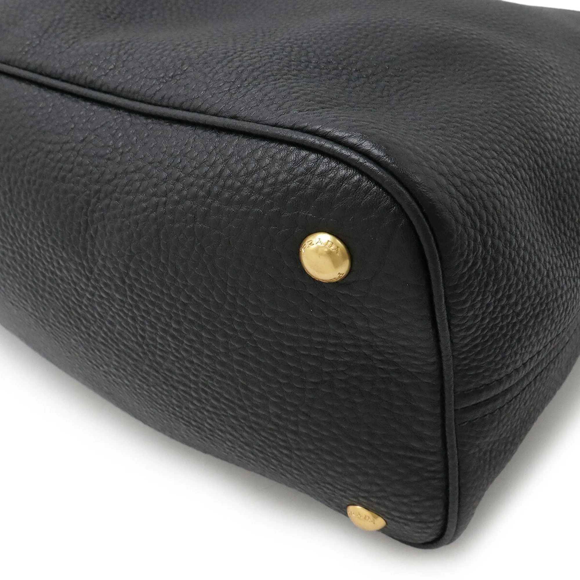 Prada  Leather Shoulder Bag (Pre-Owned)