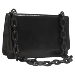 Prada Leather Shoulder Bag (Pre-Owned)