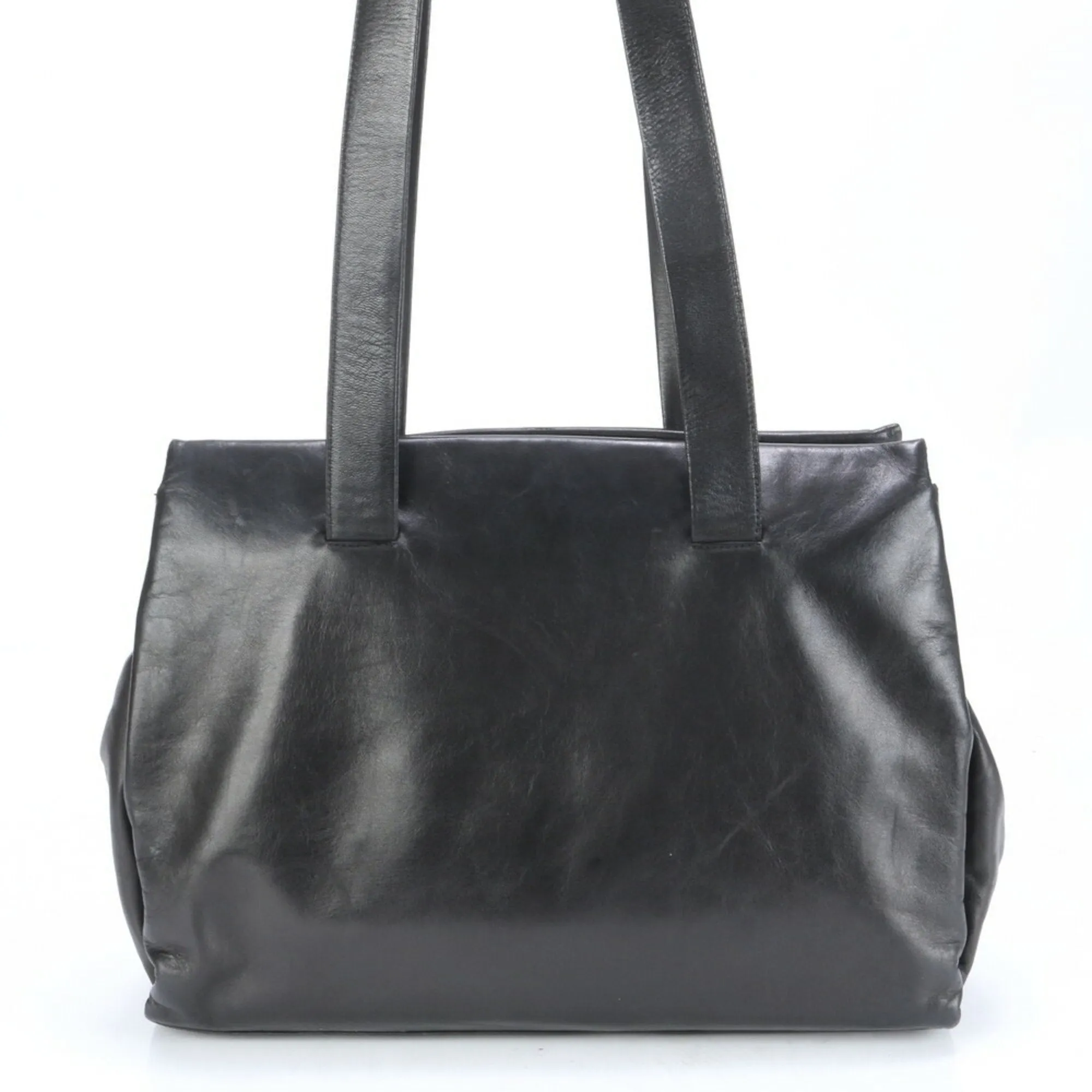 Prada Leather Shoulder Bag (Pre-Owned)