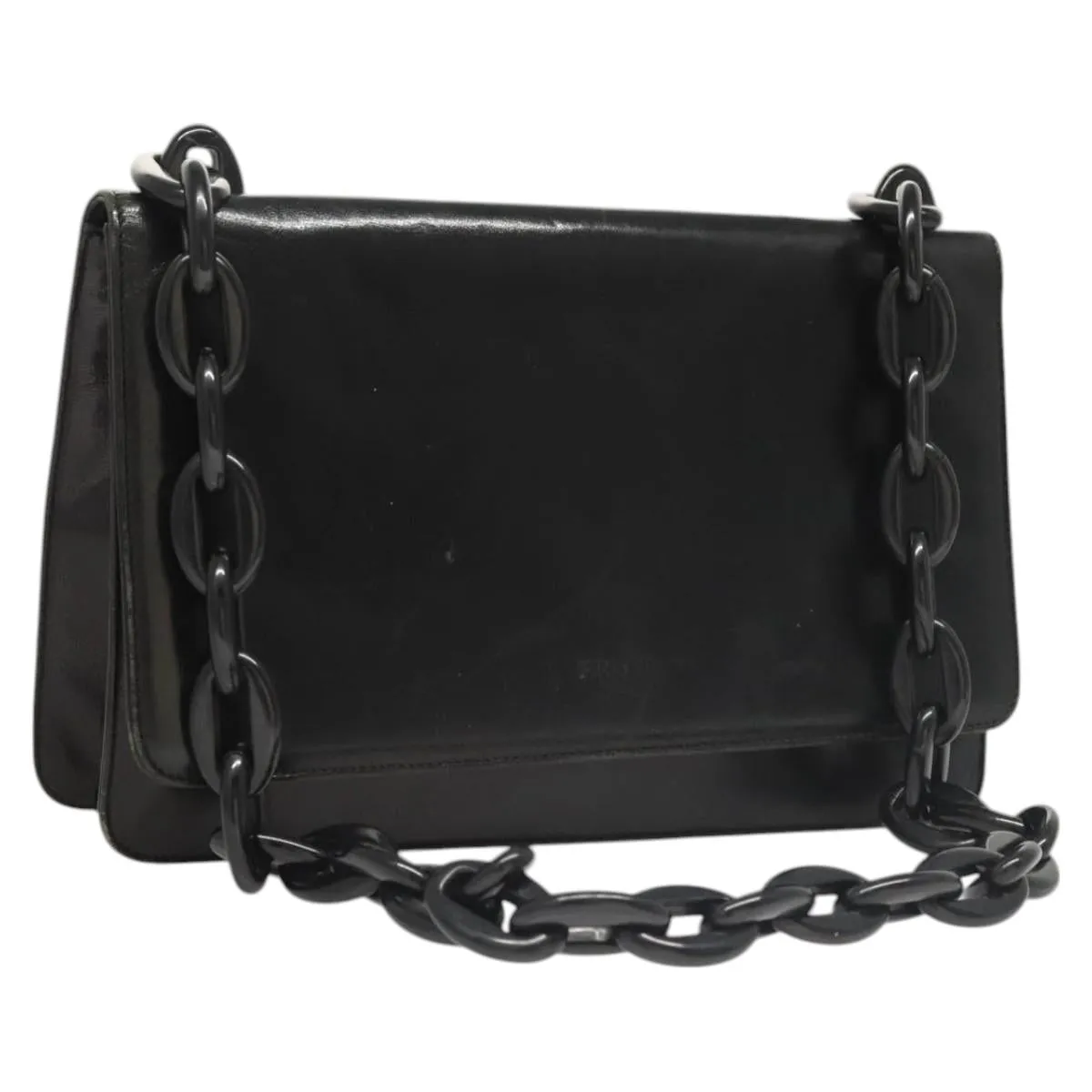 Prada Leather Shoulder Bag (Pre-Owned)