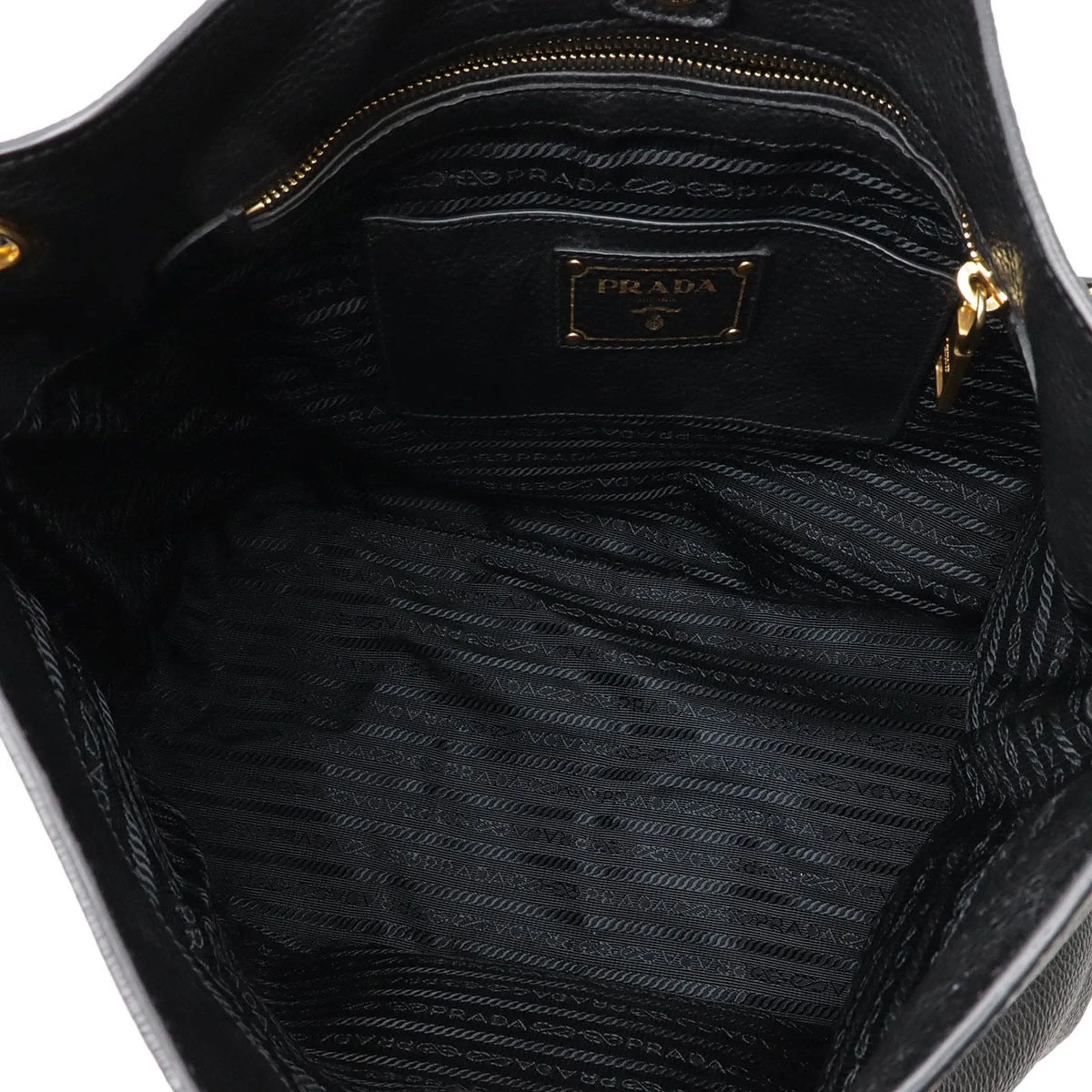 Prada  Leather Shoulder Bag (Pre-Owned)