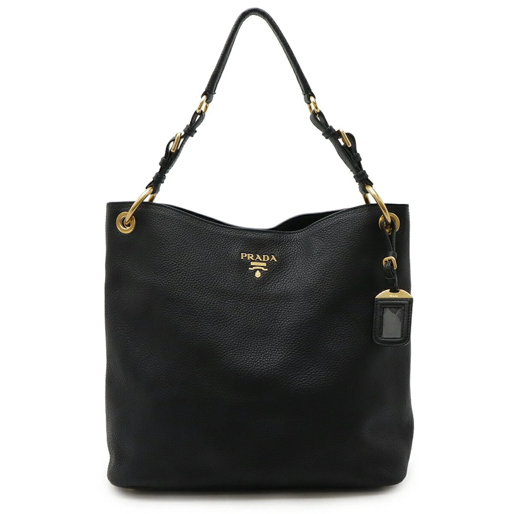 Prada  Leather Shoulder Bag (Pre-Owned)