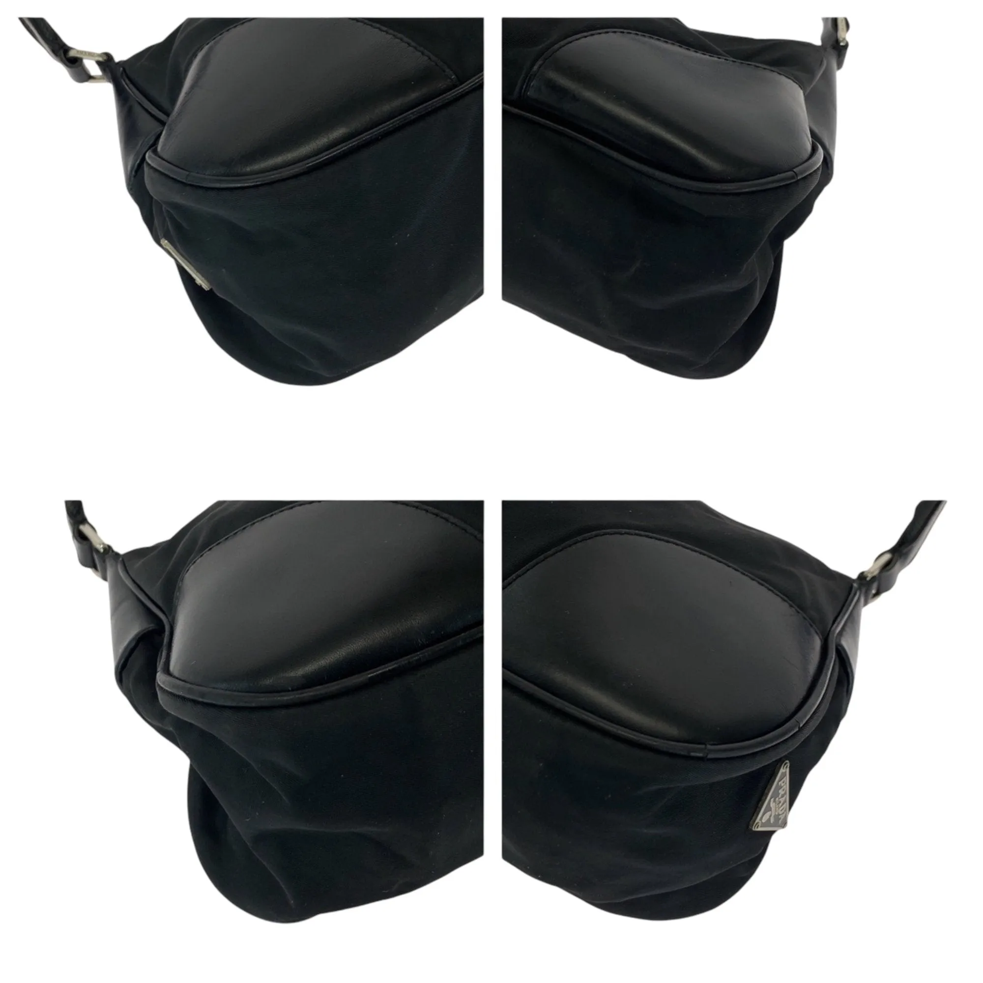 Prada Nylon Handbag Shoulder Bag (Pre-Owned)