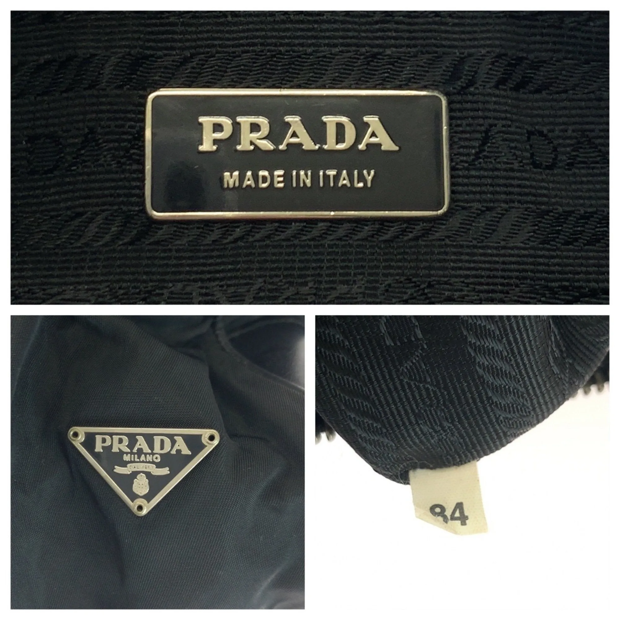 Prada Nylon Handbag Shoulder Bag (Pre-Owned)