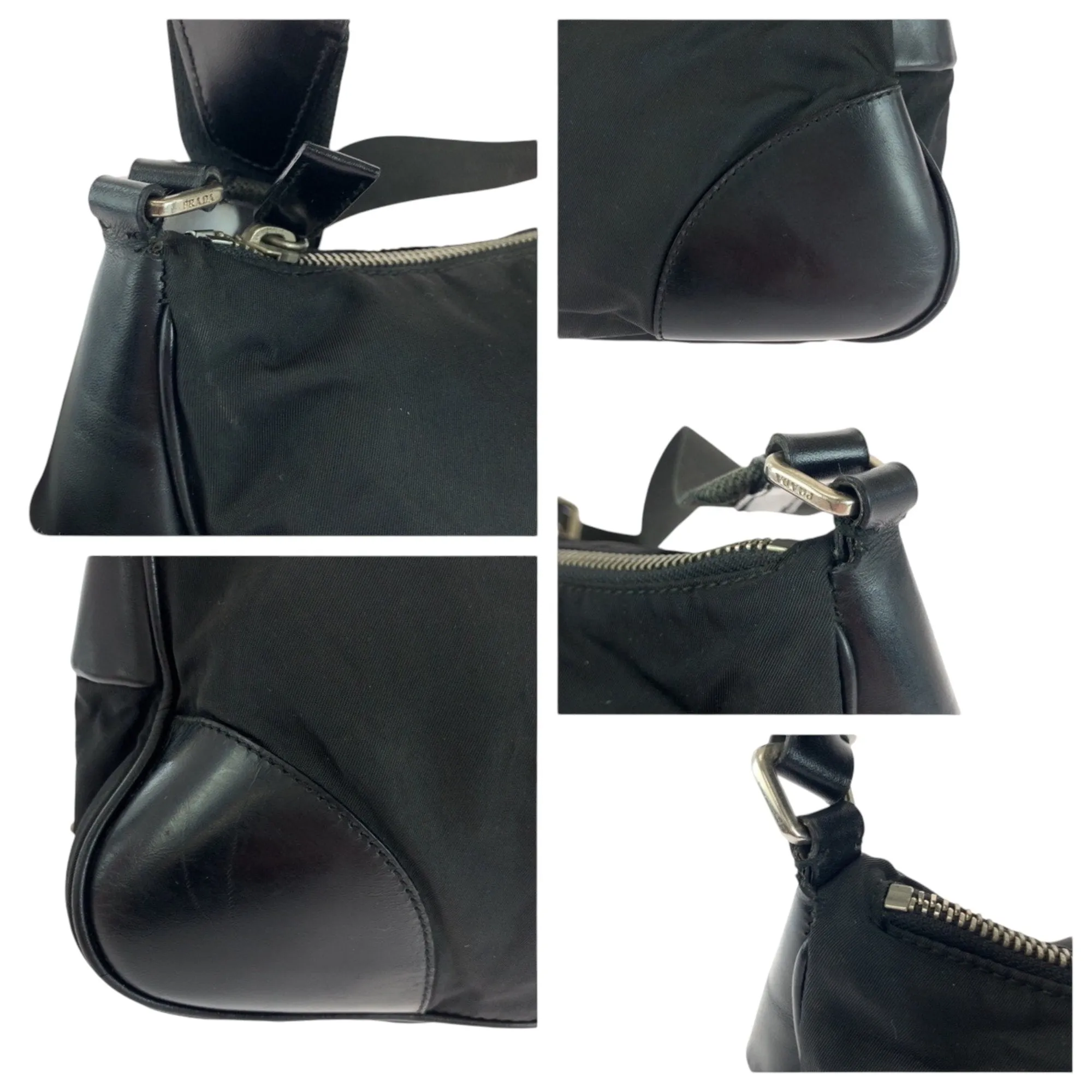 Prada Nylon Handbag Shoulder Bag (Pre-Owned)