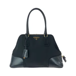 Prada Nylon Handbag Shoulder Bag Tote Bag (Pre-Owned)