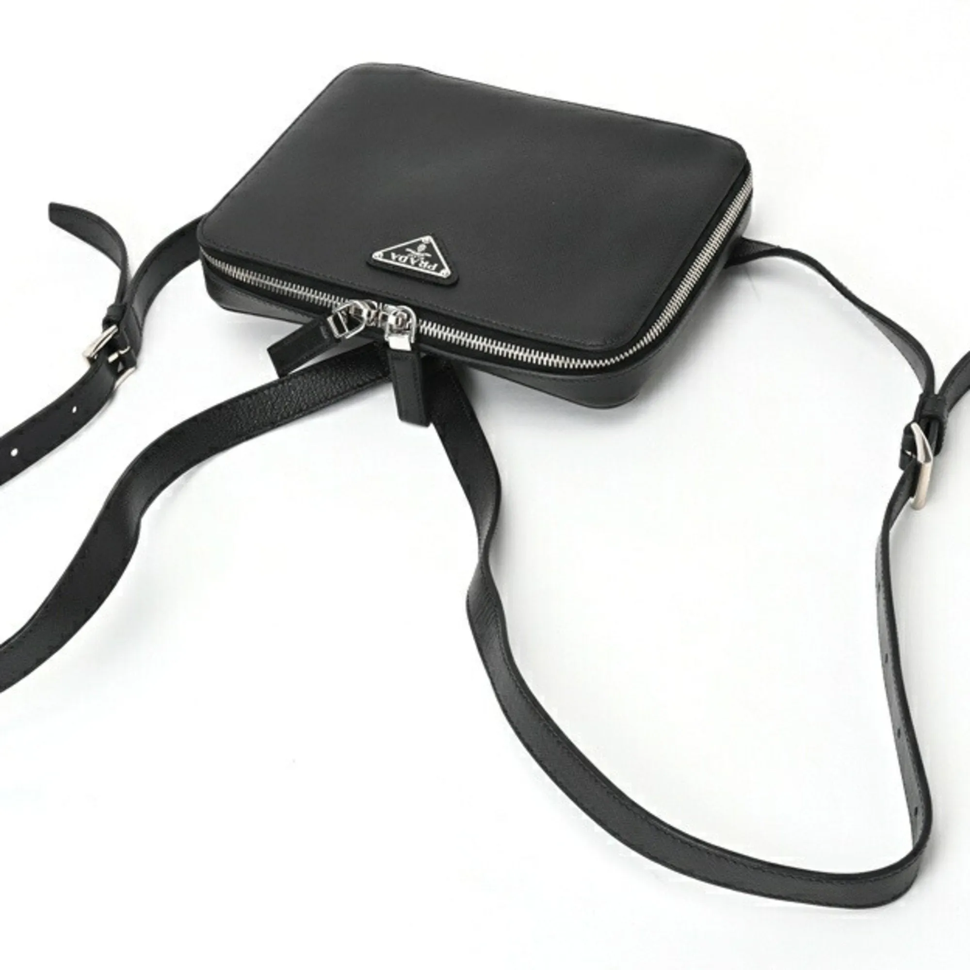 Prada Saffiano Leather Backpack Bag (Pre-Owned)