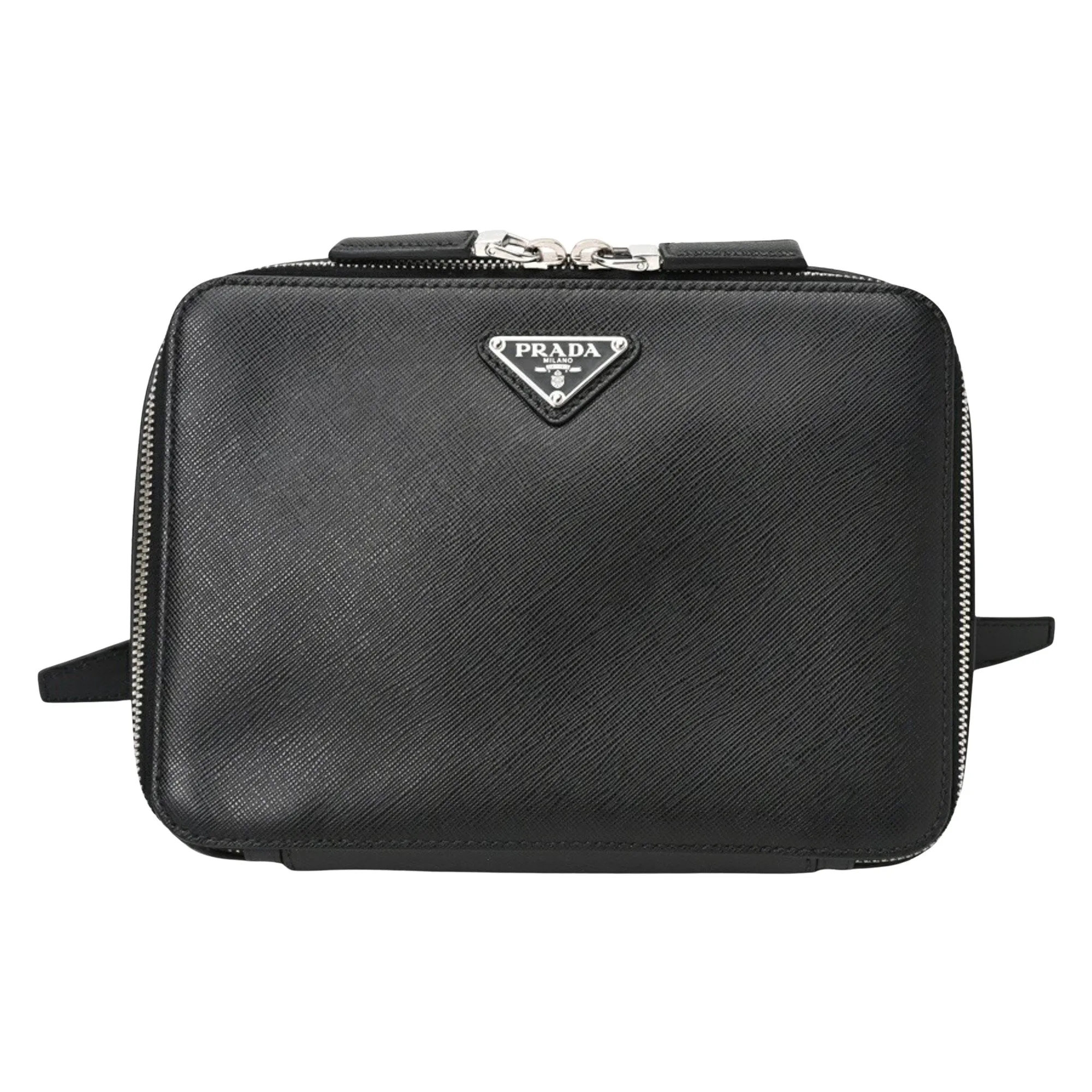 Prada Saffiano Leather Backpack Bag (Pre-Owned)